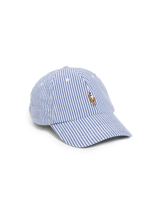 Polo Ralph Lauren Polo Ralph Lauren クラシック ストレッチ シアサッカー スポーツキャップの商品画像