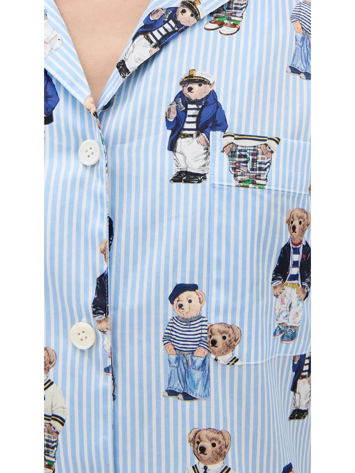 Polo Ralph Lauren 全面ベア柄パジャマセット - 画像6