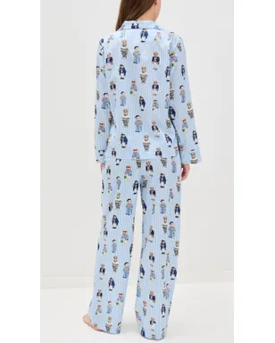 Polo Ralph Lauren 全面ベア柄パジャマセット - サムネイル3