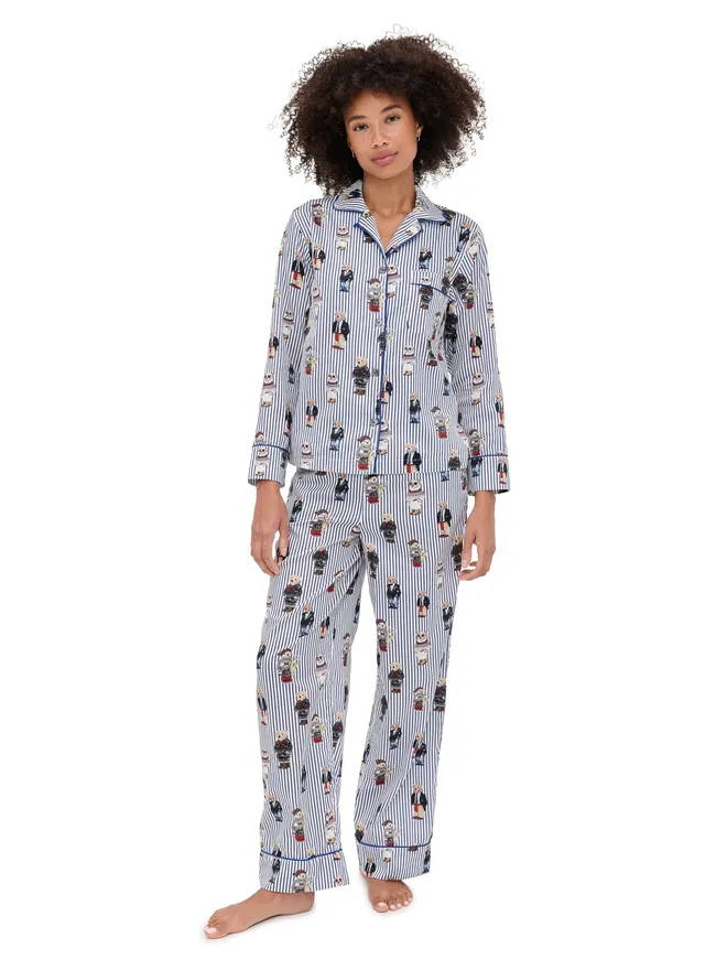 Polo Ralph Lauren Polo Ralph Lauren Madison パジャマセット スノーフォールブルーの商品画像