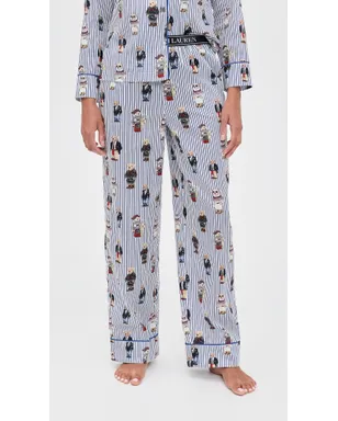 Polo Ralph Lauren Madison パジャマセット スノーフォールブルー - サムネイル5