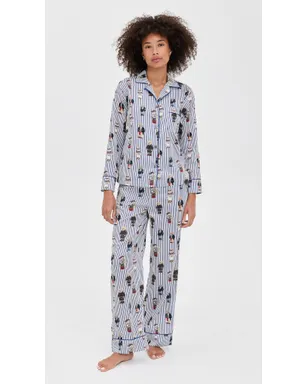 Polo Ralph Lauren Madison パジャマセット スノーフォールブルー - サムネイル2