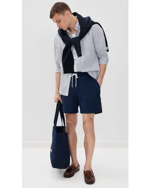 Polo Ralph Lauren トラベラー 無地 スイムトランクス Newport Navy - サムネイル5