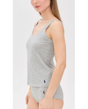 Polo Ralph Lauren ヘザーグレーのタンクトップ - サムネイル4