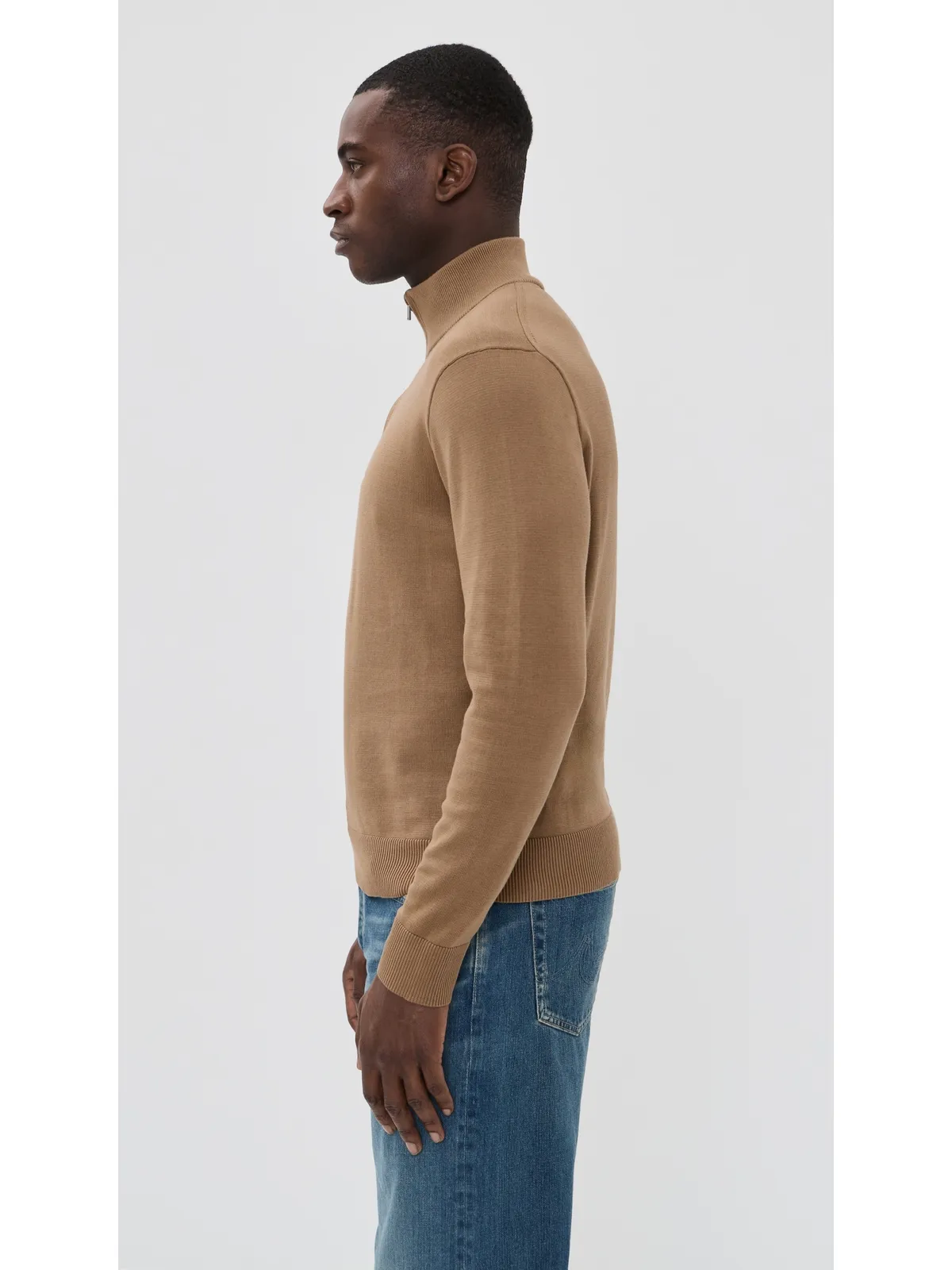 Polo Ralph Lauren オリジナルレーベル コットン ハーフジップ セーター - 画像4