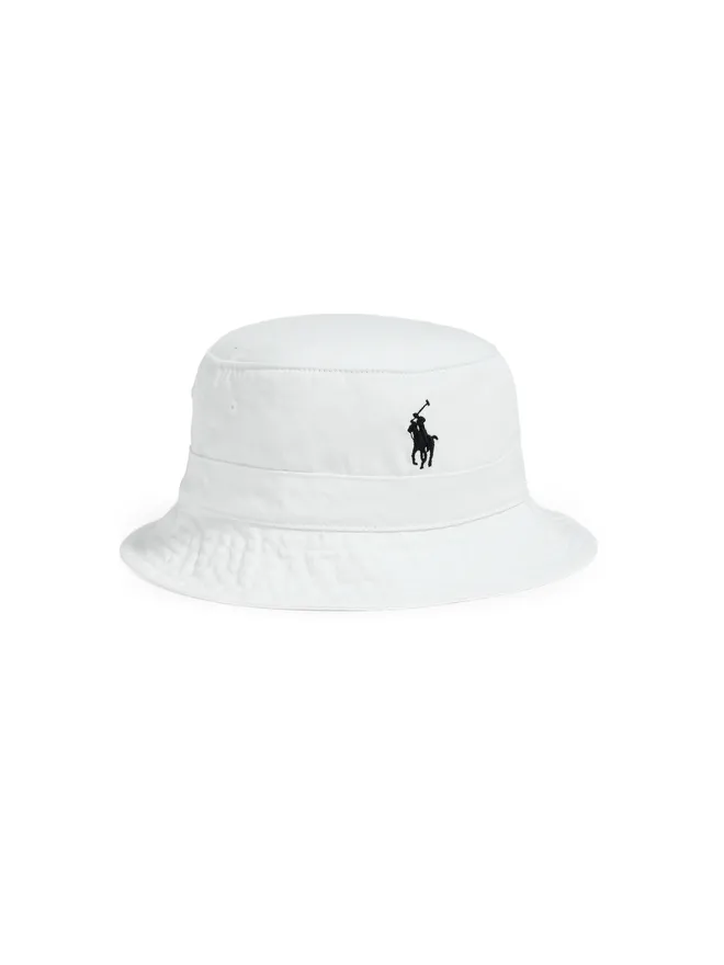 Polo Ralph Lauren Polo Ralph Lauren ホワイト バケットハットの商品画像