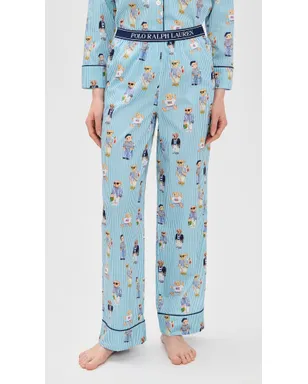 Polo Ralph Lauren 総柄ベア Madison パジャマセット アクアミスト - サムネイル5