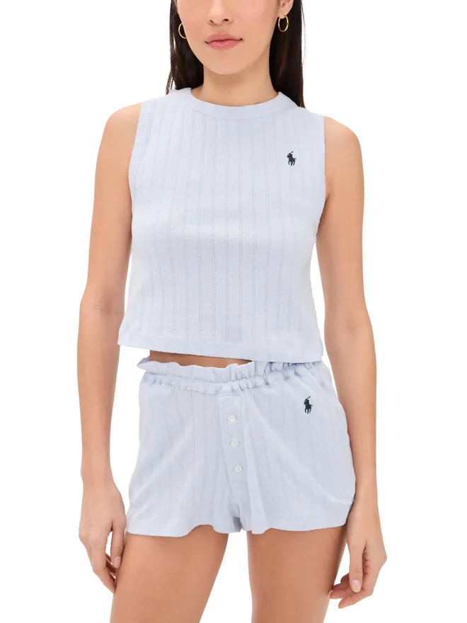 Polo Ralph Lauren Polo Ralph Lauren ポイントテル パジャマセット ゼノンブルーの商品画像