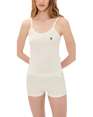 Polo Ralph Lauren キャミ付きルームウェアショートパンツセット エグレット - サムネイル1