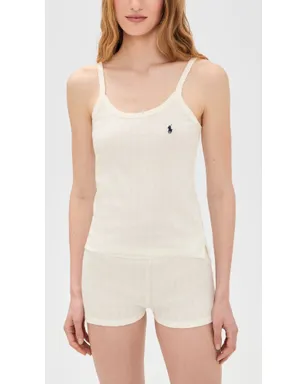 Polo Ralph Lauren キャミ付きルームウェアショートパンツセット エグレット - サムネイル2