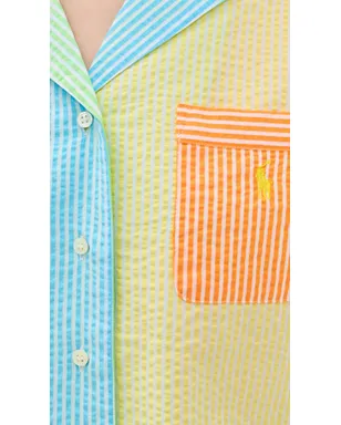Polo Ralph Lauren ミックスシアサッカー パジャマ セット マルチカラー - サムネイル6