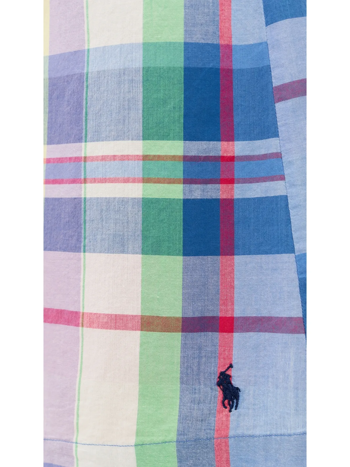 Polo Ralph Lauren ラッフル付きマドラスチェックのドレス - 画像6