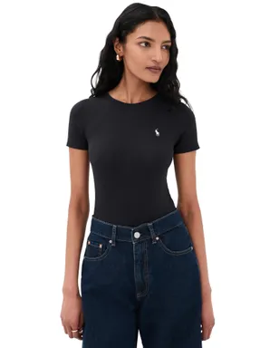 ビンテージ Polo Ralph Lauren ボディスーツ 半袖タンガ付き - サムネイル1