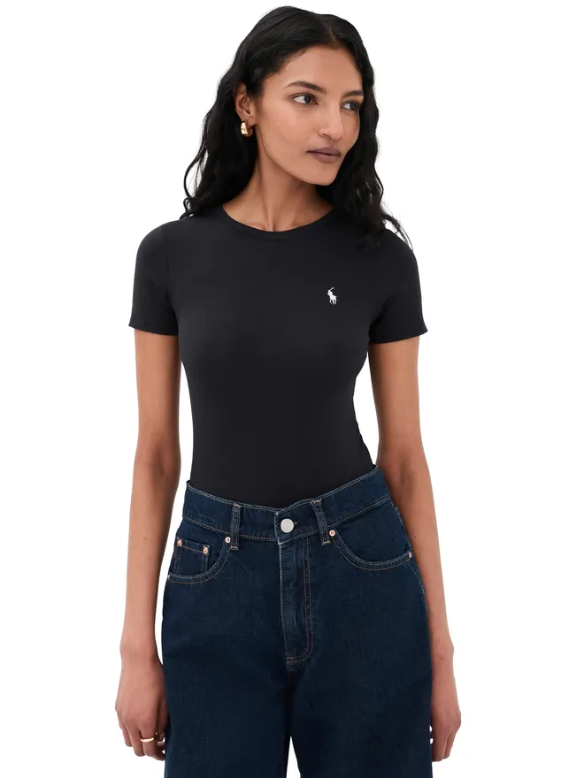 Polo Ralph Lauren ビンテージ Polo Ralph Lauren ボディスーツ 半袖タンガ付きの商品画像