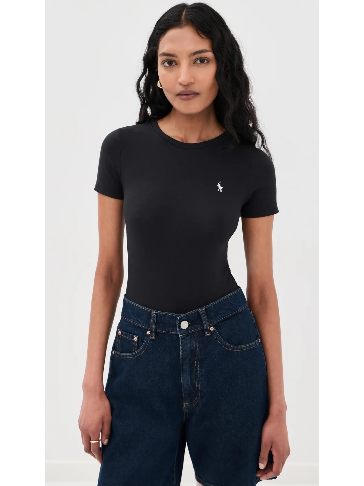 ビンテージ Polo Ralph Lauren ボディスーツ 半袖タンガ付き - 画像2