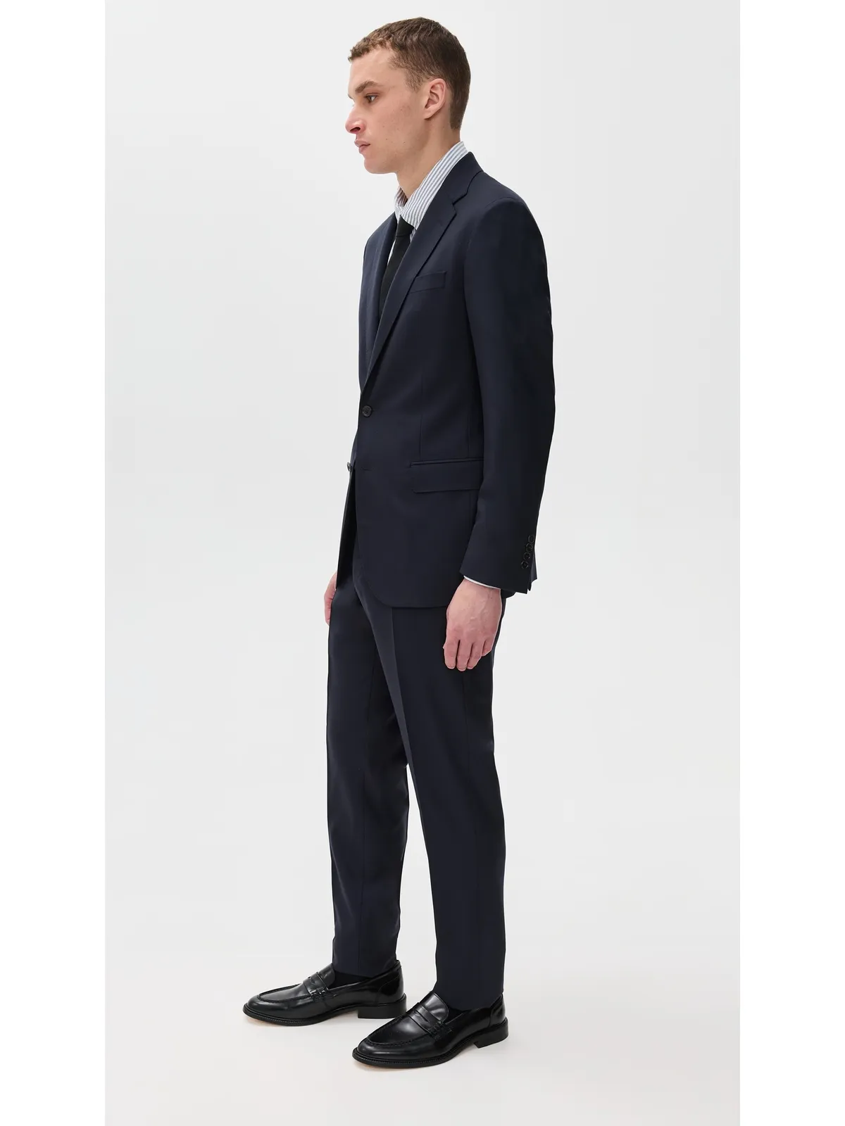 Polo Ralph Lauren ソリッドツイル スーツ クラシックネイビー - 画像4