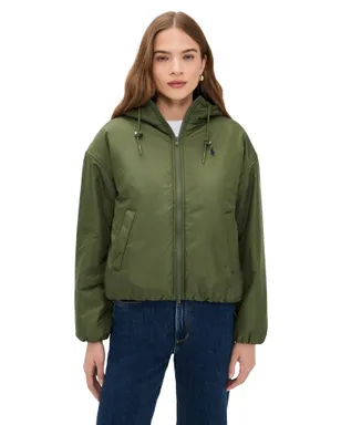 Polo Ralph Lauren リサイクルポリエステル パファージャケット オリーブ M - サムネイル1
