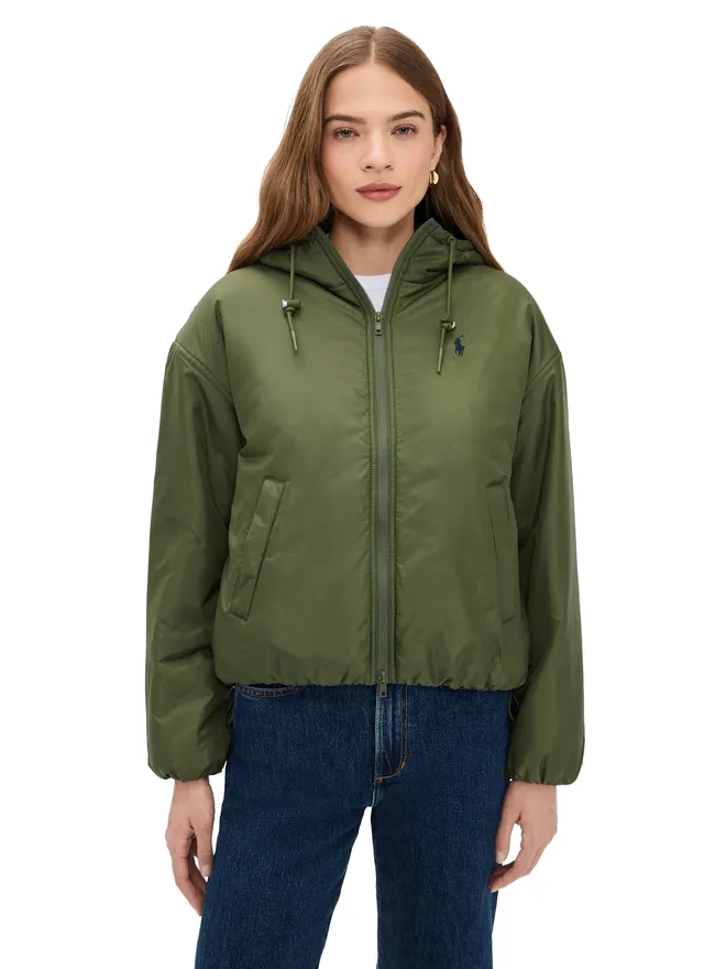 Polo Ralph Lauren Polo Ralph Lauren リサイクルポリエステル パファージャケット オリーブ Mの商品画像
