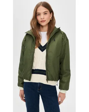 Polo Ralph Lauren リサイクルポリエステル パファージャケット オリーブ M - サムネイル2