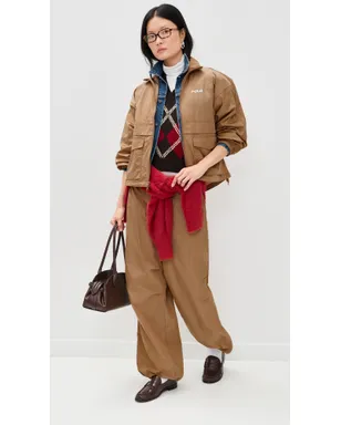 Polo Ralph Lauren エコナイロン タフタ ウォーベン スタンダードパンツ カフェタン - サムネイル5