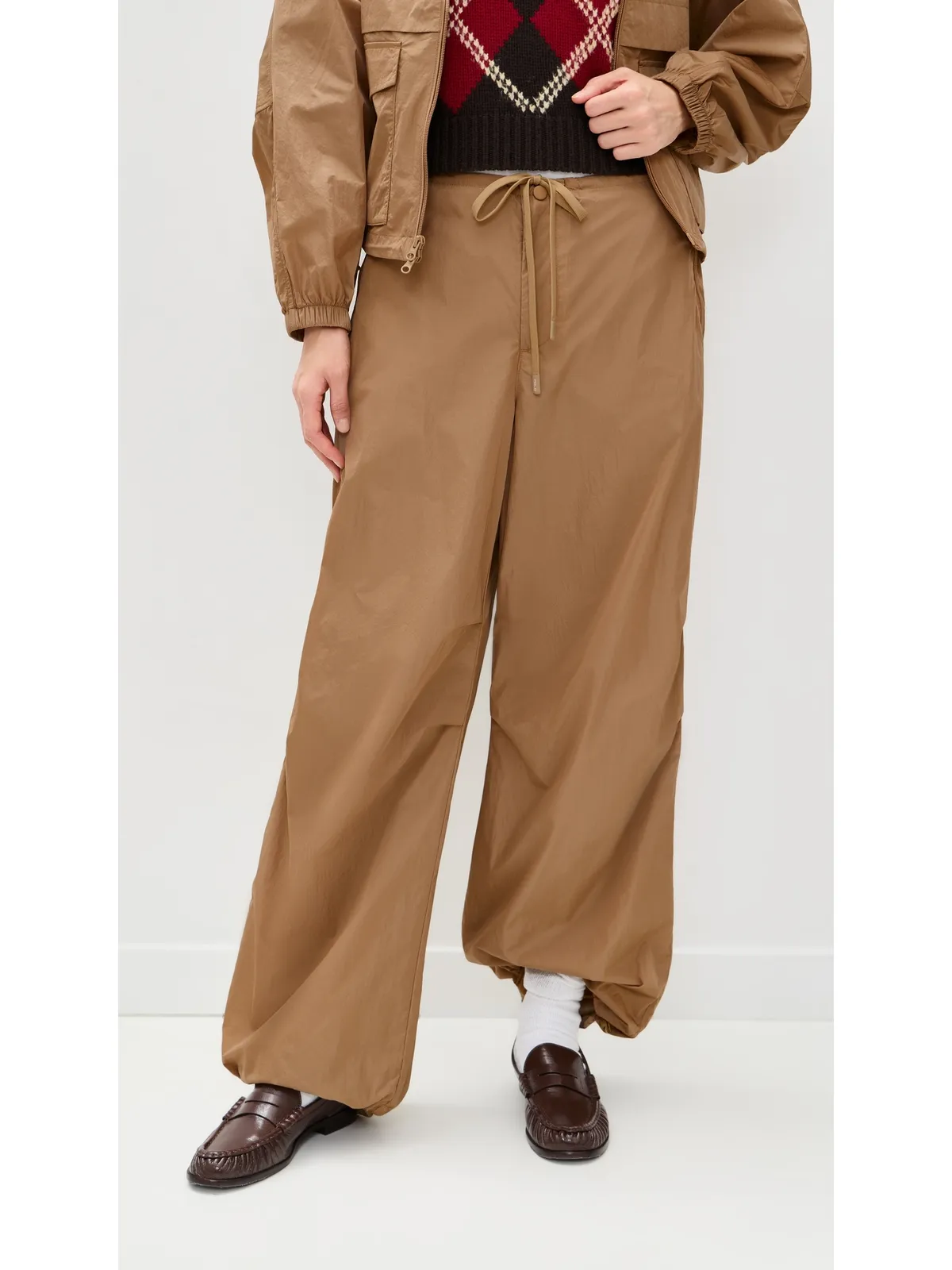 Polo Ralph Lauren エコナイロン タフタ ウォーベン スタンダードパンツ カフェタン - 画像2