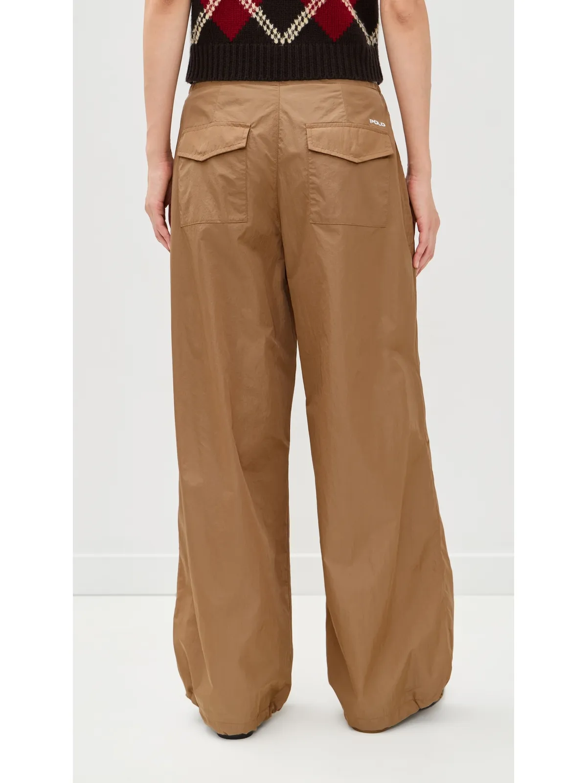 Polo Ralph Lauren エコナイロン タフタ ウォーベン スタンダードパンツ カフェタン - 画像3