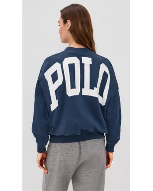Polo Ralph Lauren ヴィンテージ フリースニット ロングスリーブ クルーネック Newport Navy - サムネイル3