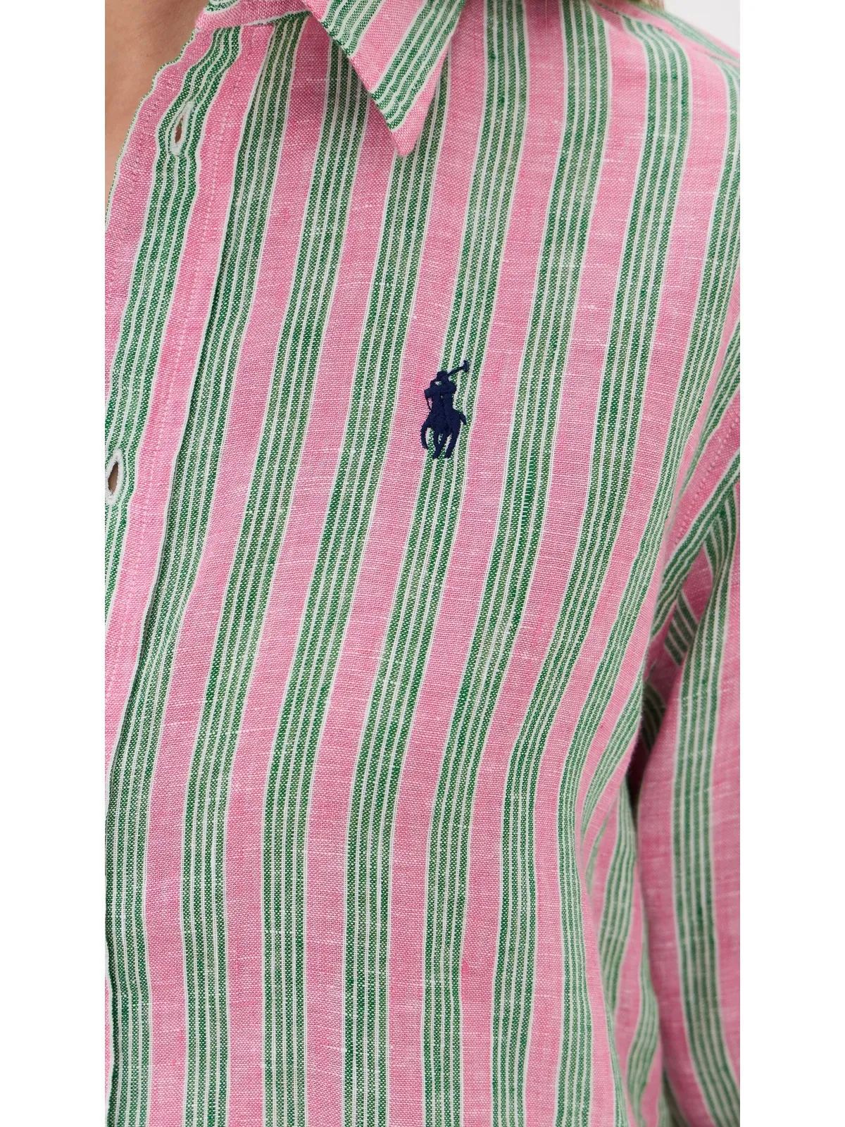 Polo Ralph Lauren ボタンダウンシャツ リネン ロングスリーブ - 画像6