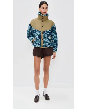 Polo Ralph Lauren ジャカードニット ロングスリーブ ファネルネック ジャケット タイダイ柄 - サムネイル5