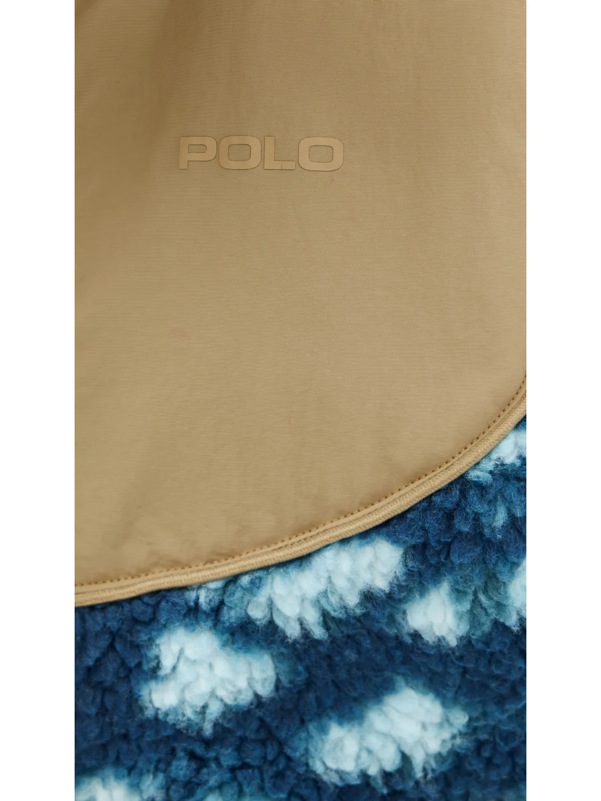 Polo Ralph Lauren ジャカードニット ロングスリーブ ファネルネック ジャケット タイダイ柄 - 画像6