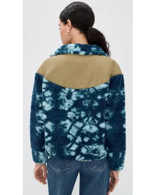 Polo Ralph Lauren ジャカードニット ロングスリーブ ファネルネック ジャケット タイダイ柄 - サムネイル3