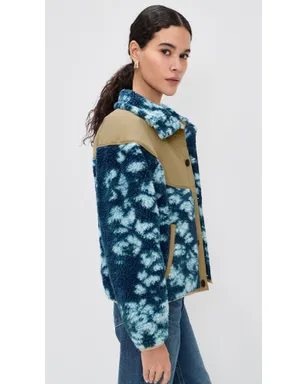 Polo Ralph Lauren ジャカードニット ロングスリーブ ファネルネック ジャケット タイダイ柄 - サムネイル4