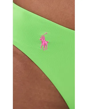 Polo Ralph Lauren モダン ハイレッグ ビキニボトムス リビエラグリーン M - サムネイル5