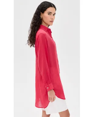 Polo Ralph Lauren ボーイフレンドシャツ Cruise Red - サムネイル5