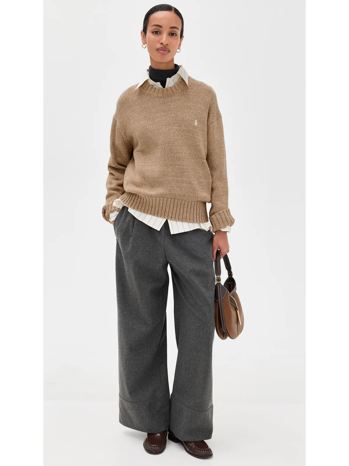 Polo Ralph Lauren コットン ロングスリーブ クルーネック プルオーバー - 画像5