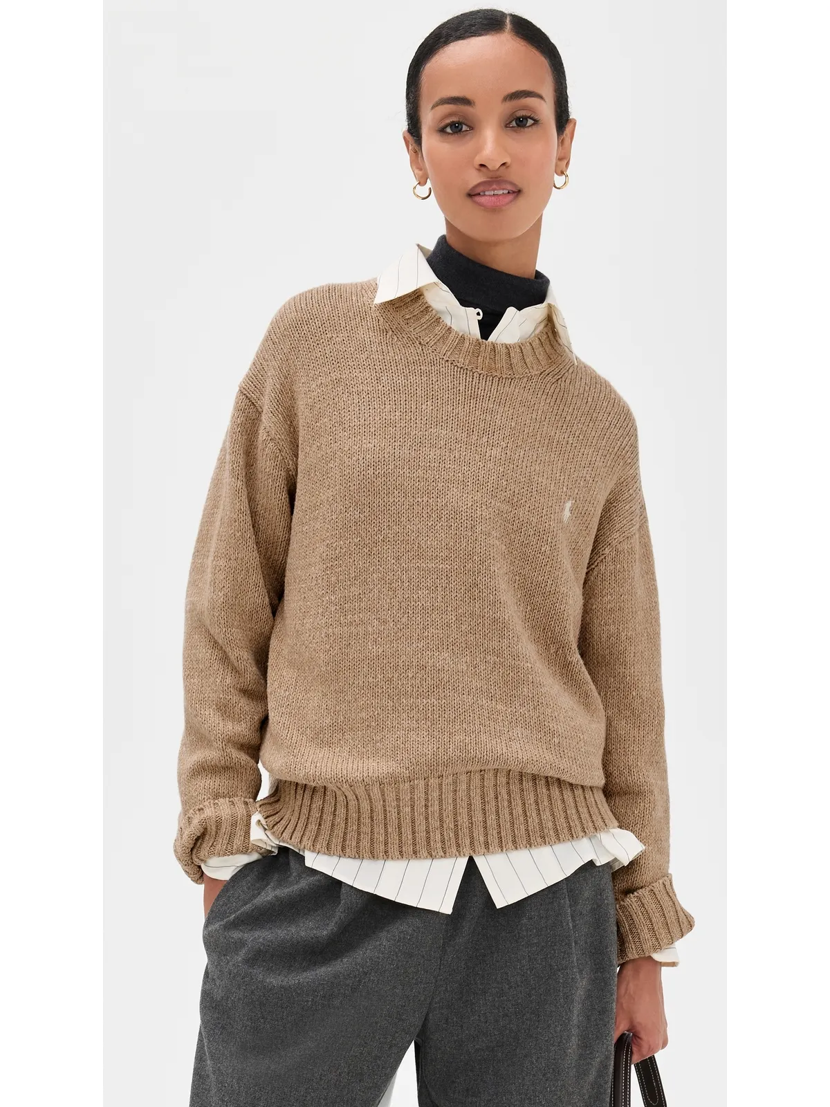 Polo Ralph Lauren コットン ロングスリーブ クルーネック プルオーバー - 画像2