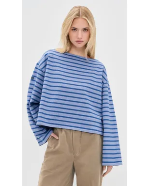 Polo Ralph Lauren クロップ マリナー ロングスリーブ プルオーバー East Blue/Liberty - サムネイル2
