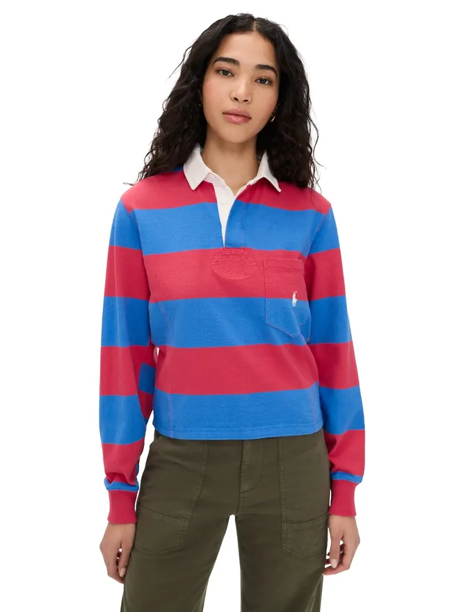 Polo Ralph Lauren Polo Ralph Lauren ジャージー長袖ポロシャツの商品画像