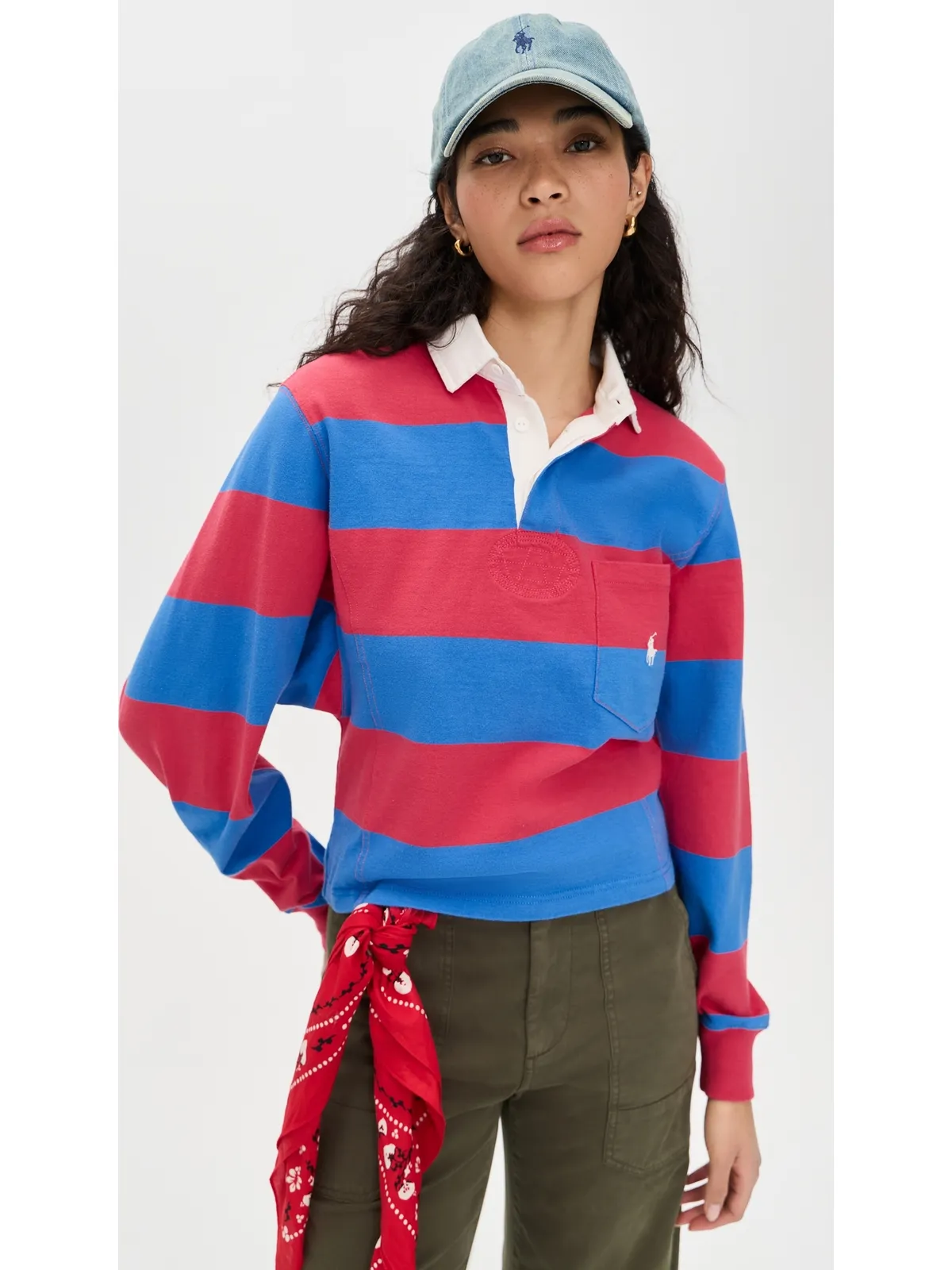 Polo Ralph Lauren ジャージー長袖ポロシャツ - 画像2