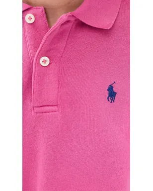 Polo Ralph Lauren ポロ ロングスリーブ フリース プルオーバー アクセントピンク - サムネイル6