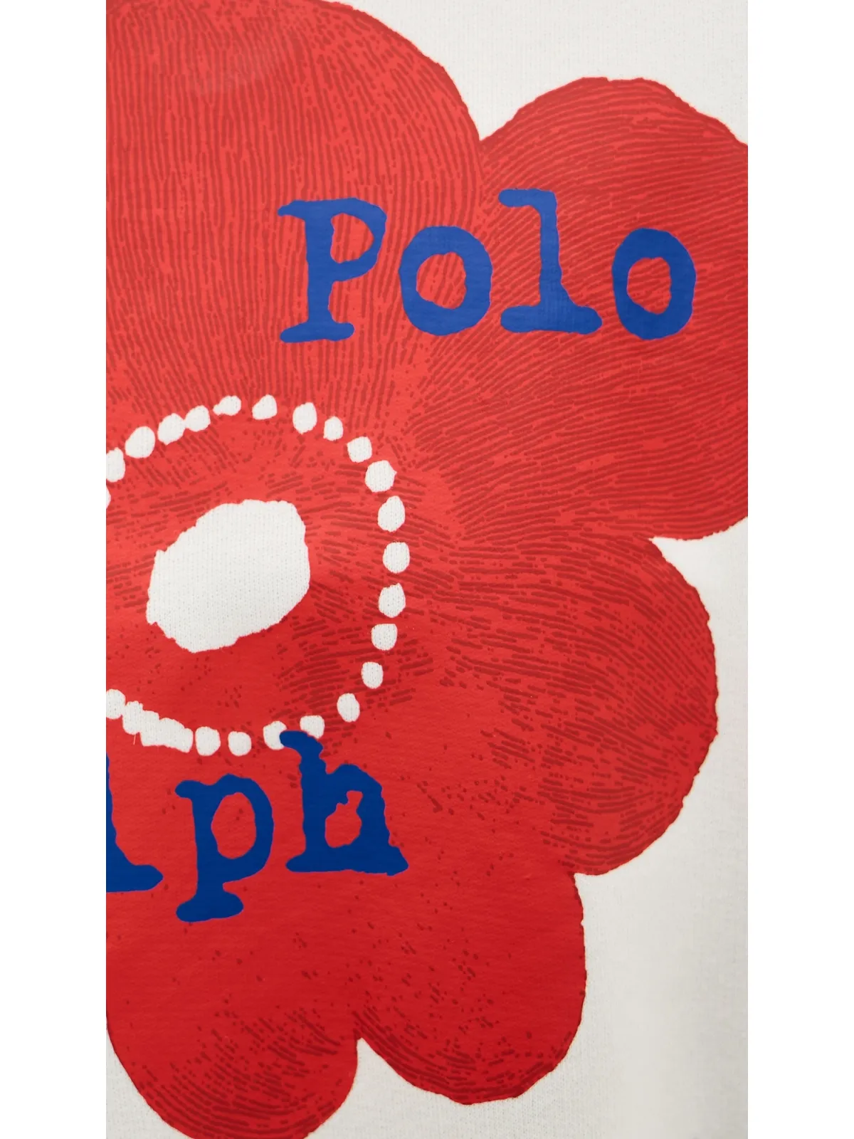 Polo Ralph Lauren アークティックフリースニット長袖フーディー ウォームホワイト - 画像6