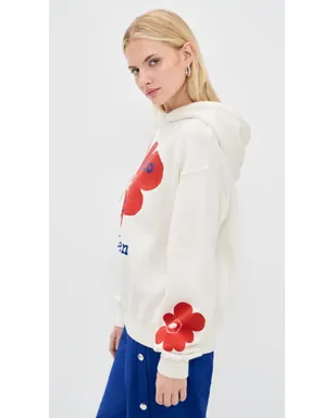 Polo Ralph Lauren アークティックフリースニット長袖フーディー ウォームホワイト - サムネイル4
