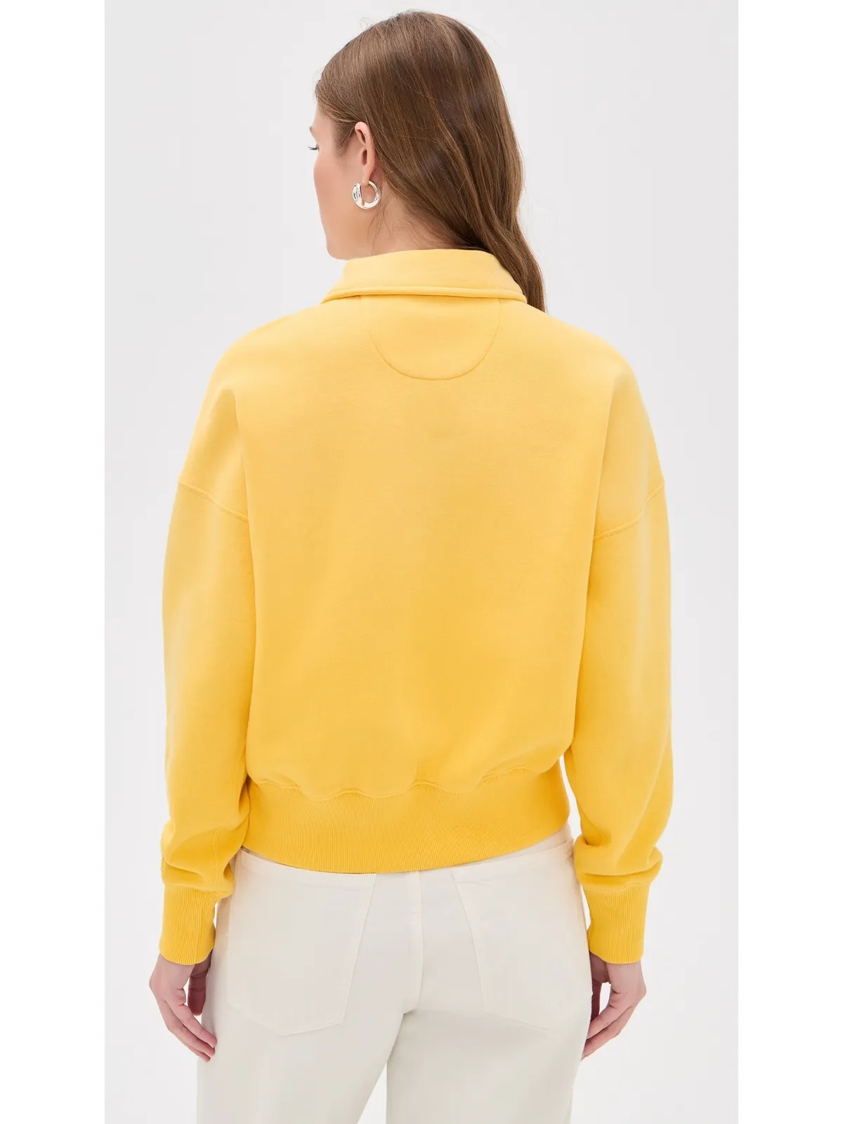 Polo Ralph Lauren モックネック アークティックフリース イエロー XL - 画像3