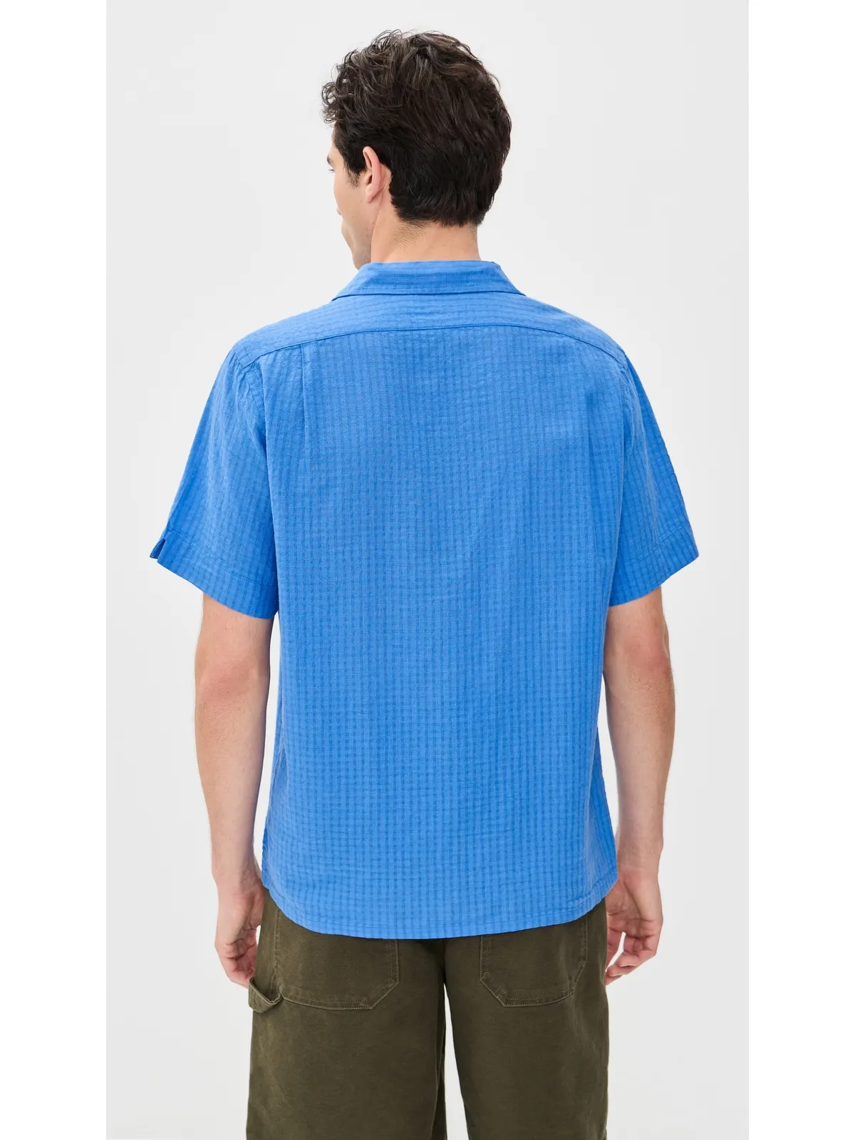 Polo Ralph Lauren 半袖シアサッカーリネン シャツ - 画像3