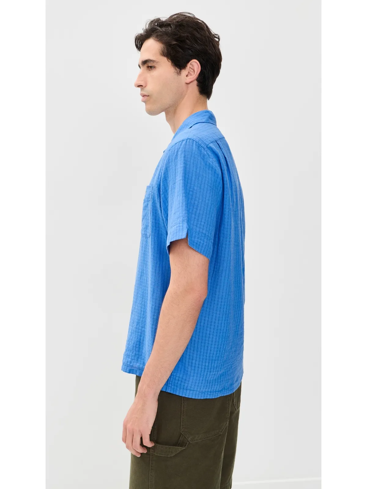 Polo Ralph Lauren 半袖シアサッカーリネン シャツ - 画像4