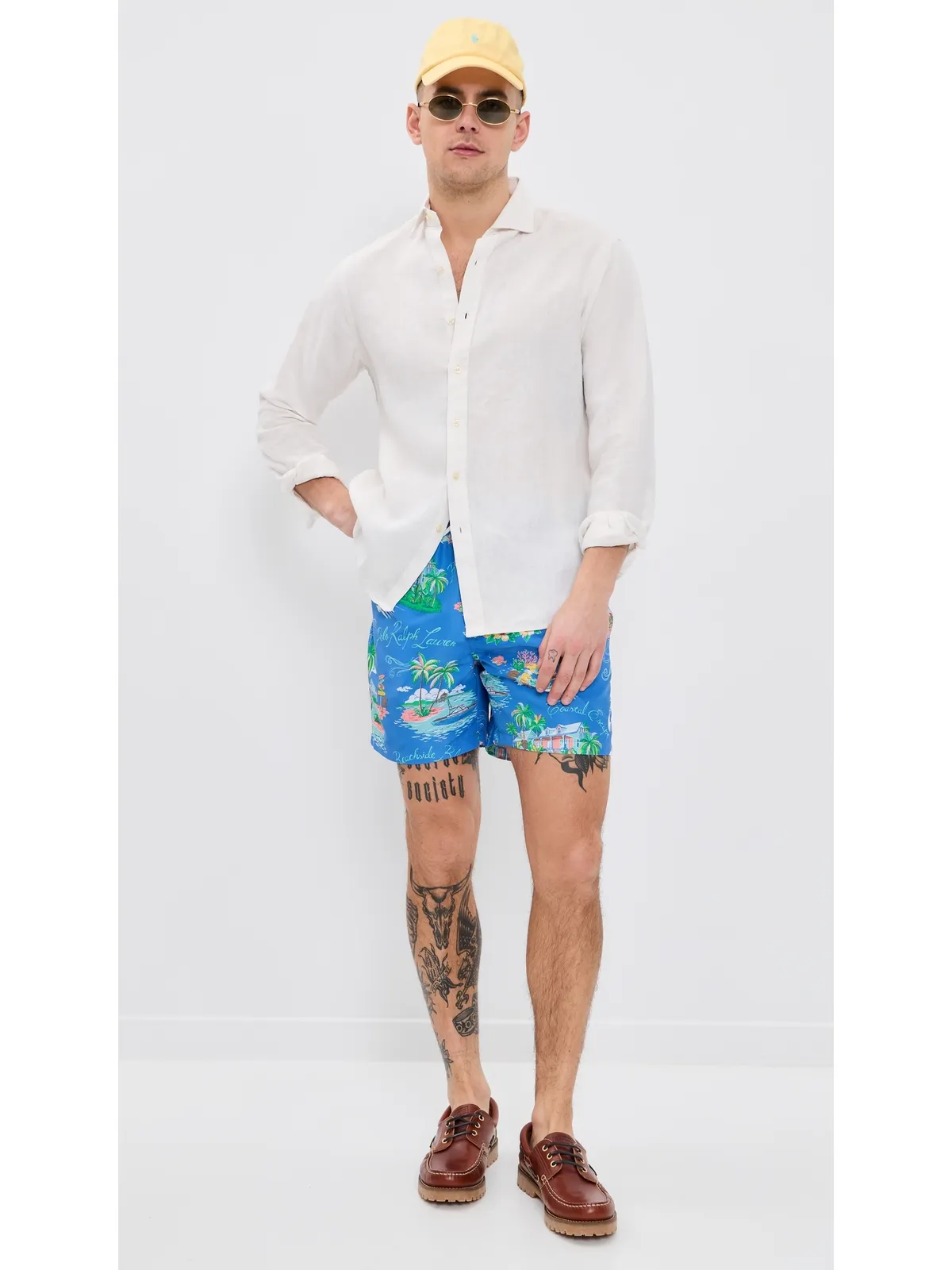 Polo Ralph Lauren ノベルティ バハマスベア トラベラー スイムトランクス - 画像5
