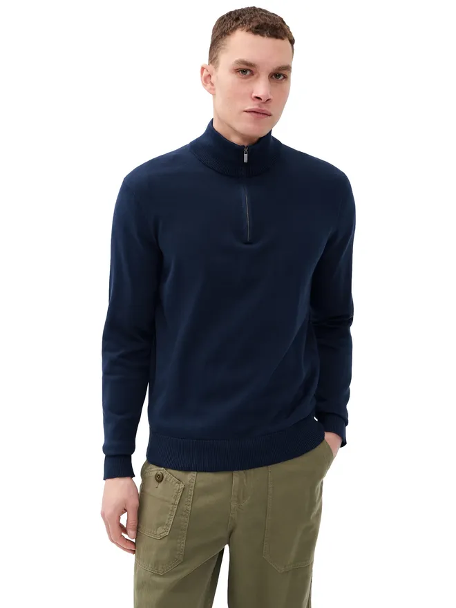 Polo Ralph Lauren Polo Ralph Lauren Original Label コットンジャージー半ジップセーターの商品画像