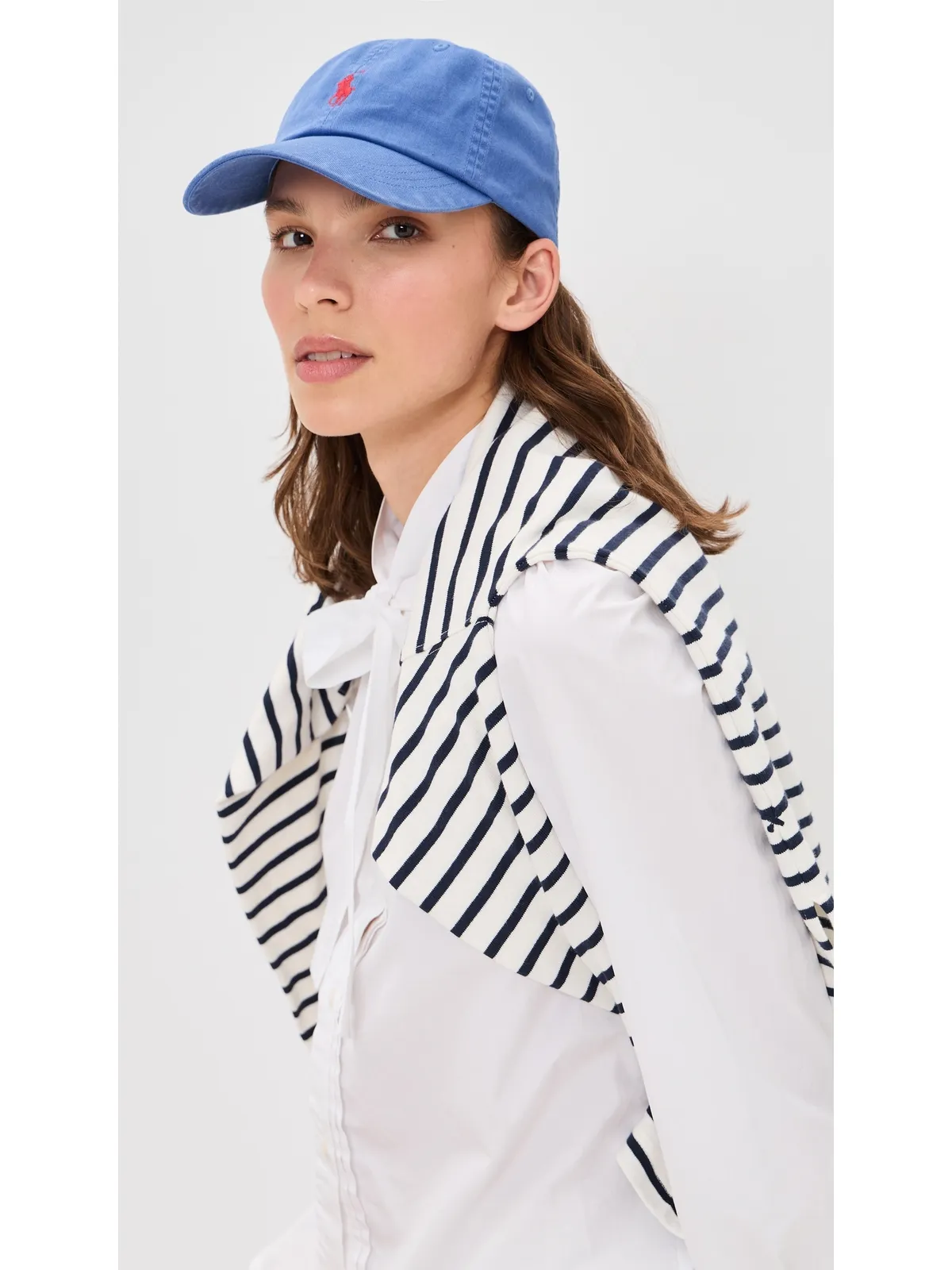 Polo Ralph Lauren コットン チノ クラシック スポーツキャップ モダン ロイヤル - 画像3