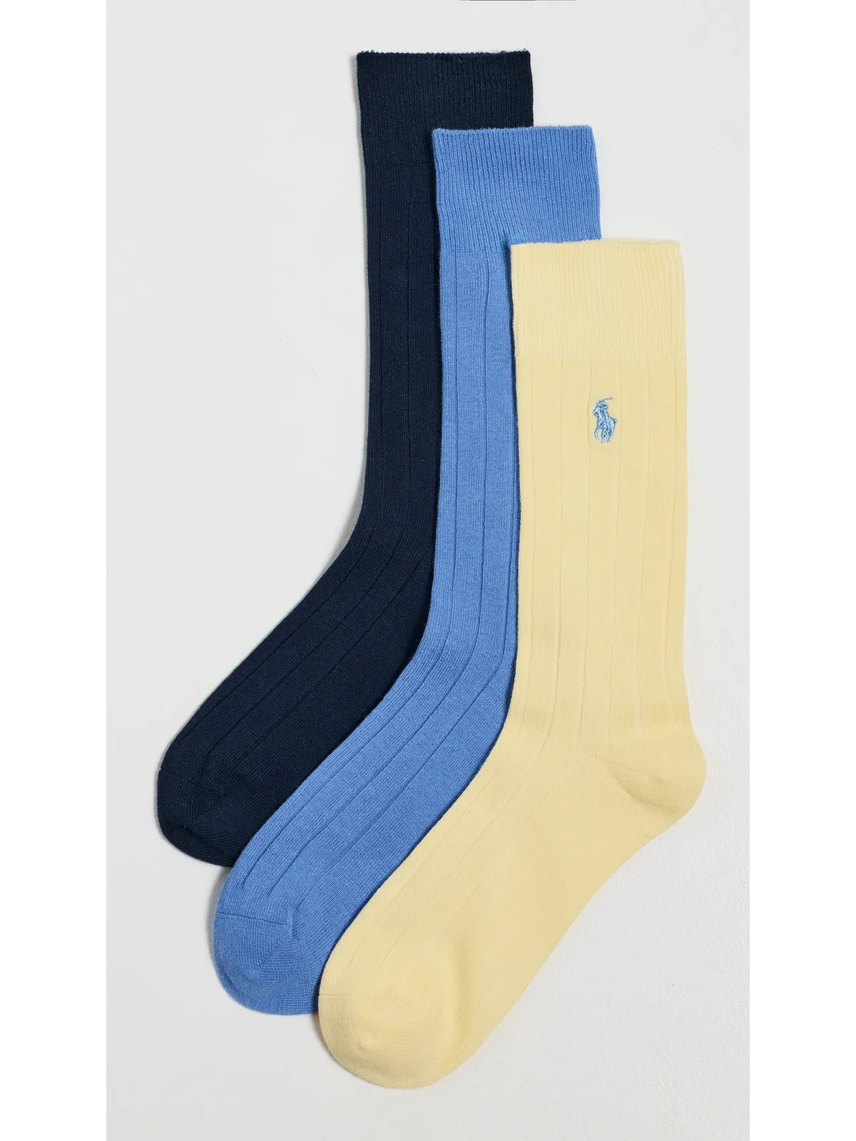 Polo Ralph Lauren コットンリブソックス 3足セット - 画像2