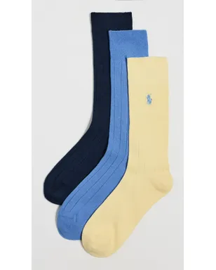 Polo Ralph Lauren コットンリブソックス 3足セット - サムネイル2